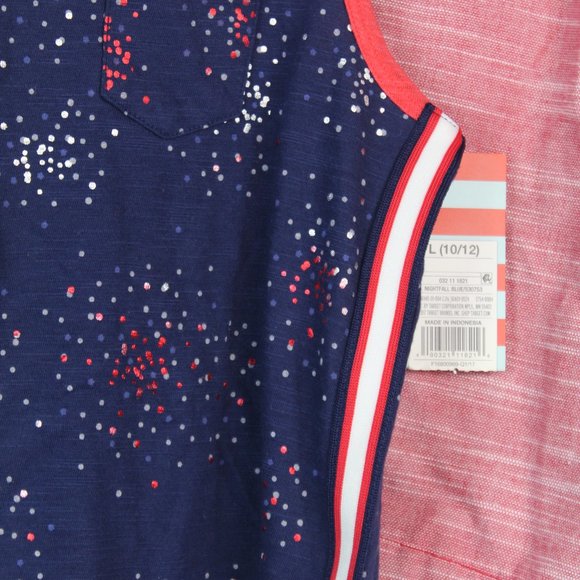 New w/ Tags: Cat n' Jack Tank Top and Shorts Combo - Sz 10-12 - Picture 3 of 7